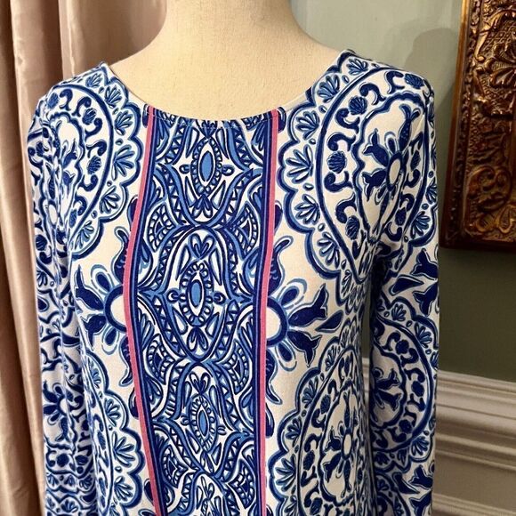 EEUC Lilly Pulitzer Ophelia Swing Dress in Pooling Around Size SMALL - Picture 4 of 5